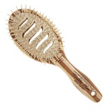 Perie Bambus Ovala cu Orificii - Olivia Garden Healthy Hair Ionic Paddle HH - P5 Vent Brush 